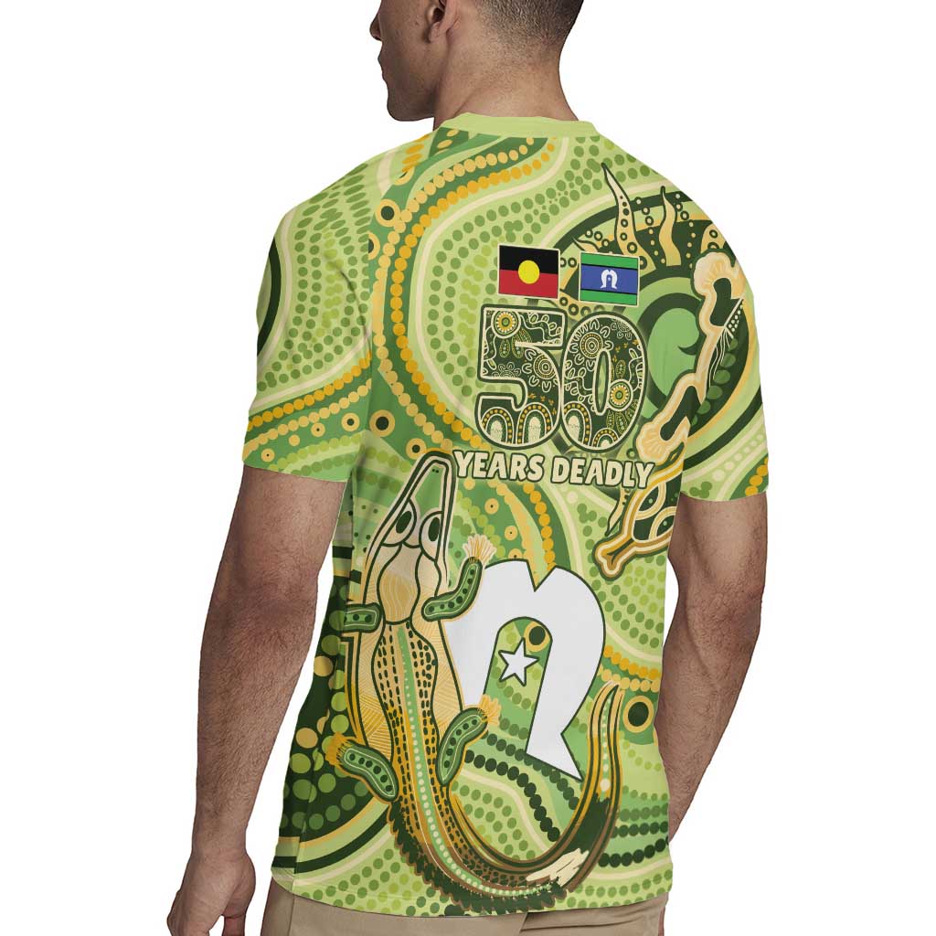 2026 NAIDOC Week 50 Years Deadly Rugby Jersey Flows of Time