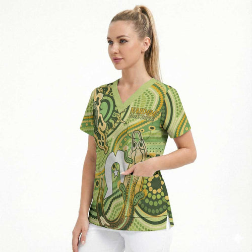 2026 NAIDOC Week 50 Years Deadly Scrub Top Flows of Time