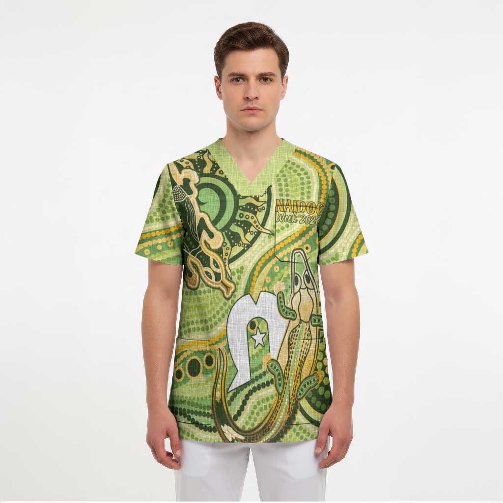 2026 NAIDOC Week 50 Years Deadly Scrub Top Flows of Time