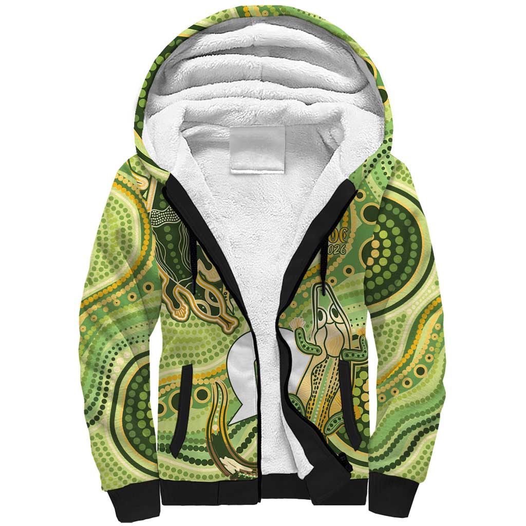 2026 NAIDOC Week 50 Years Deadly Sherpa Hoodie Flows of Time