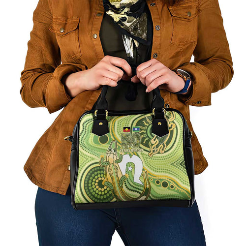 2026 NAIDOC Week 50 Years Deadly Shoulder Handbag Flows of Time