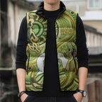 2026 NAIDOC Week 50 Years Deadly Sleeveless Puffer Jacket Flows of Time