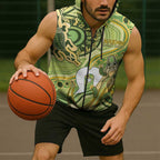 2026 NAIDOC Week 50 Years Deadly Sleeveless Zip Hoodie Flows of Time