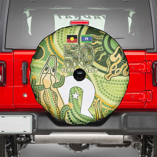 2026 NAIDOC Week 50 Years Deadly Spare Tire Cover Flows of Time