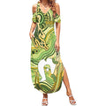2026 NAIDOC Week 50 Years Deadly Summer Maxi Dress Flows of Time