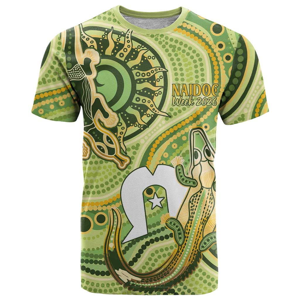 2026 NAIDOC Week 50 Years Deadly T Shirt Flows of Time