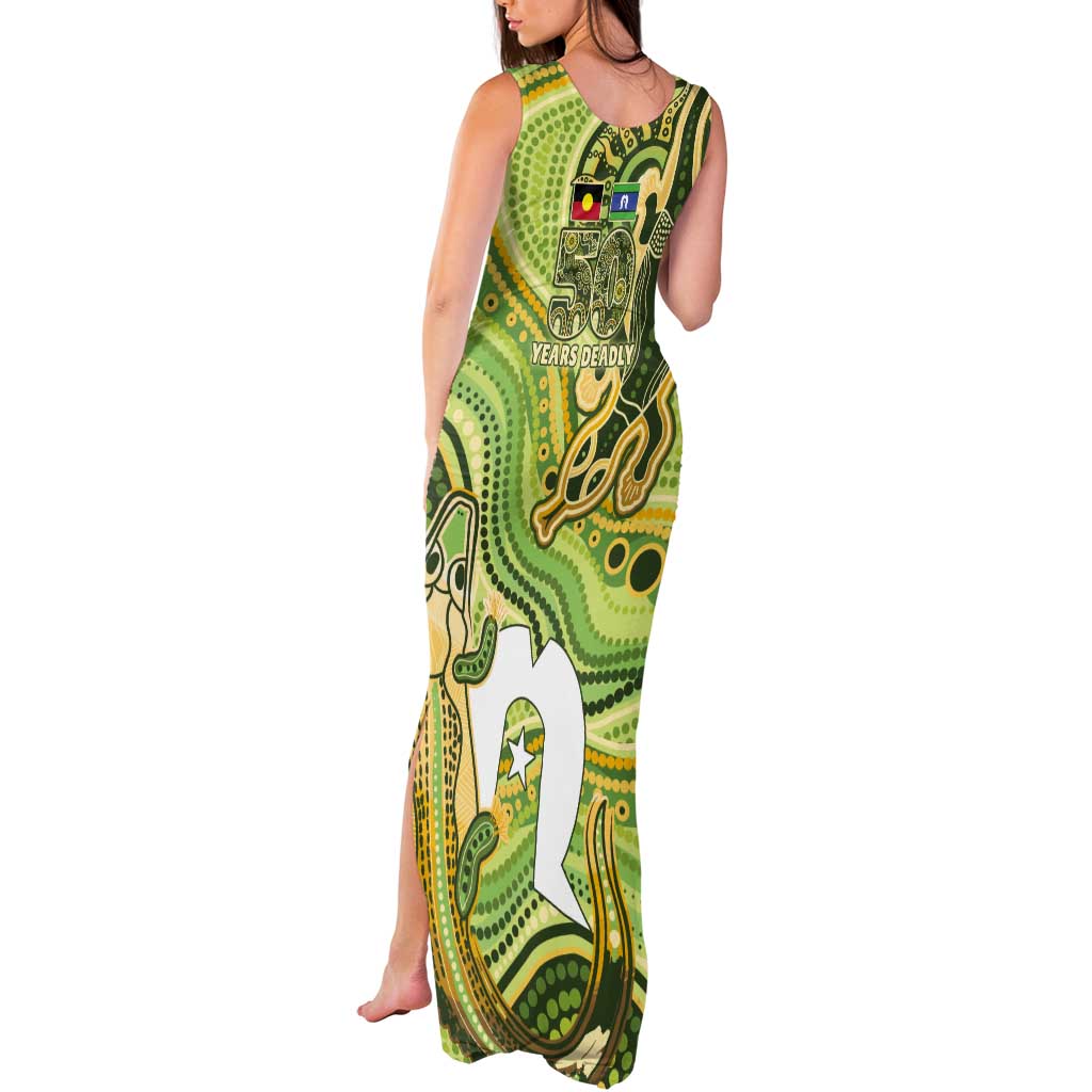 2026 NAIDOC Week 50 Years Deadly Tank Maxi Dress Flows of Time