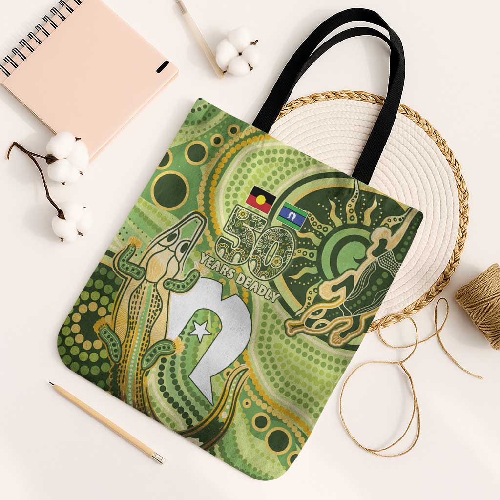 2026 NAIDOC Week 50 Years Deadly Tote Bag Flows of Time