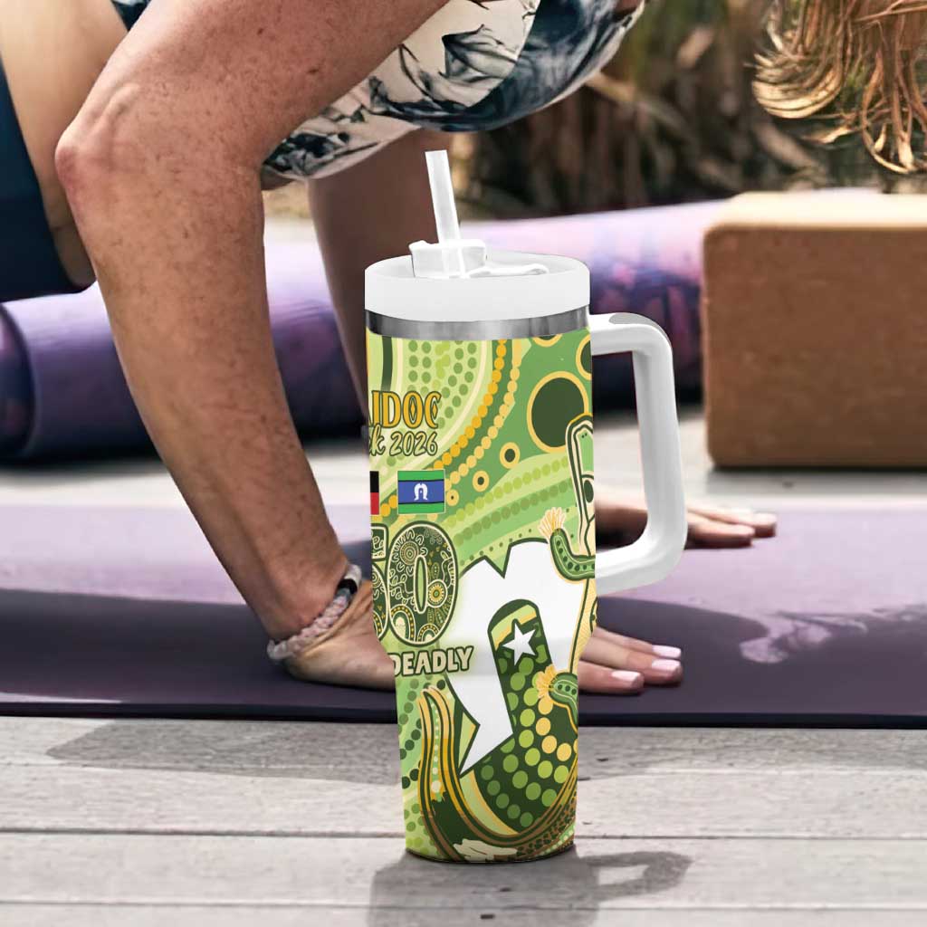 2026 NAIDOC Week 50 Years Deadly Tumbler With Handle Flows of Time