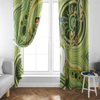 2026 NAIDOC Week 50 Years Deadly Window Curtain Flows of Time