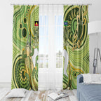 2026 NAIDOC Week 50 Years Deadly Window Curtain Flows of Time