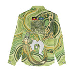 2026 NAIDOC Week 50 Years Deadly Women Casual Shirt Flows of Time