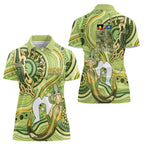 2026 NAIDOC Week 50 Years Deadly Women Polo Shirt Flows of Time