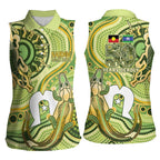 2026 NAIDOC Week 50 Years Deadly Women Sleeveless Polo Shirt Flows of Time