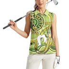 2026 NAIDOC Week 50 Years Deadly Women Sleeveless Polo Shirt Flows of Time