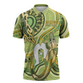 2026 NAIDOC Week 50 Years Deadly Zipper Polo Shirt Flows of Time