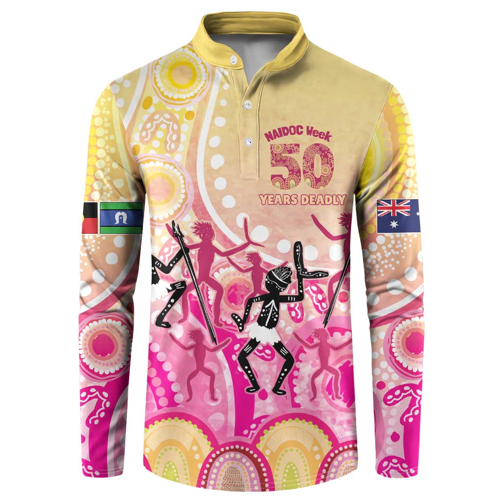 NAIDOC Week 2026 Indigenous Personalized Button Sweatshirt