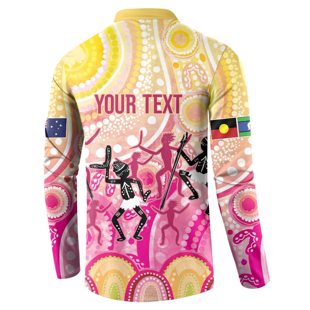 NAIDOC Week 2026 Indigenous Personalized Button Sweatshirt