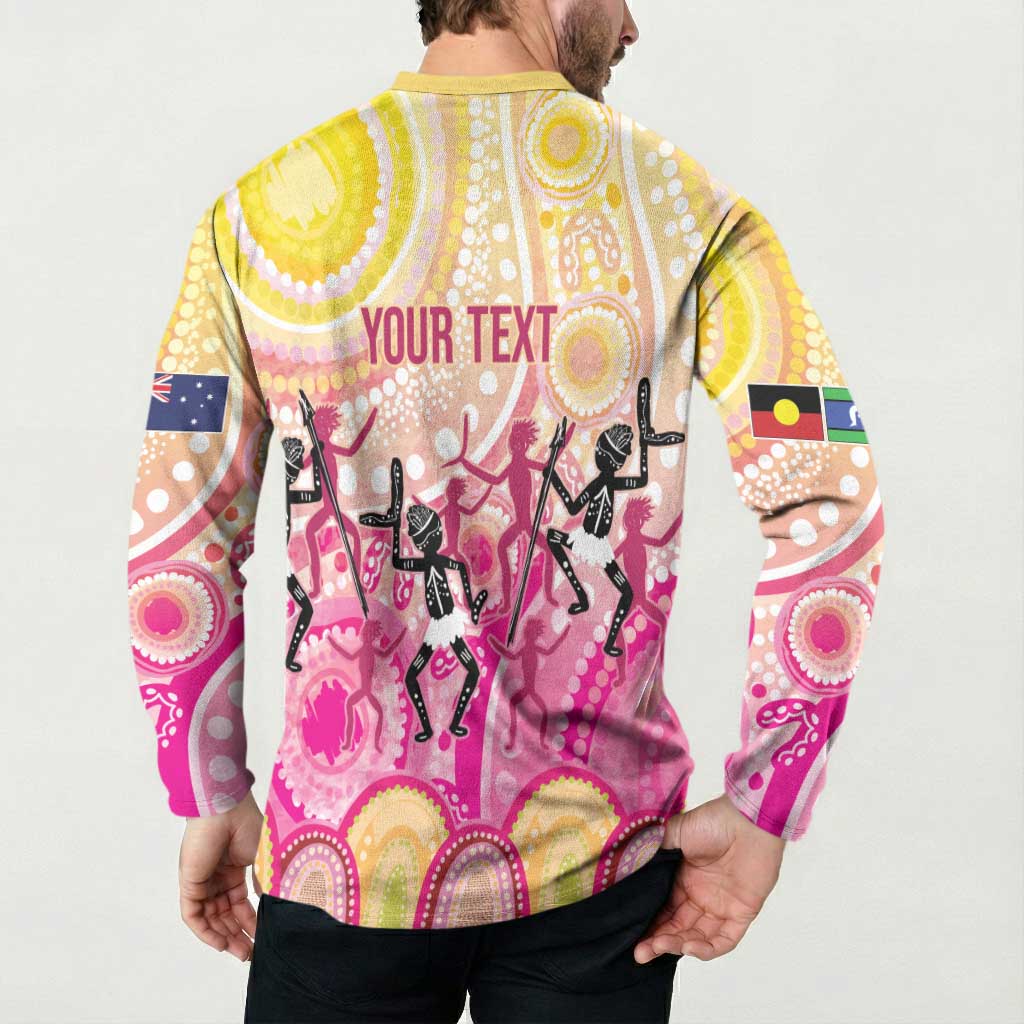 NAIDOC Week 2026 Indigenous Personalized Button Sweatshirt