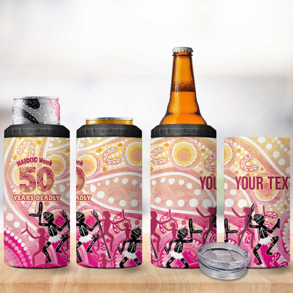 NAIDOC Week 2026 Indigenous Personalized 4 in 1 Can Cooler Tumbler