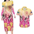 NAIDOC Week 2026 Indigenous Personalized Couples Matching Long Sleeve Bodycon Dress and Hawaiian Shirt