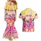 NAIDOC Week 2026 Indigenous Personalized Couples Matching Mermaid Dress and Hawaiian Shirt