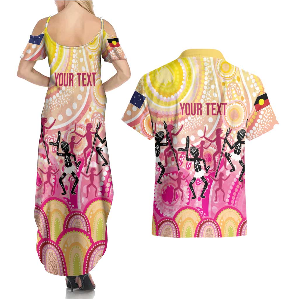 NAIDOC Week 2026 Indigenous Personalized Couples Matching Summer Maxi Dress and Hawaiian Shirt