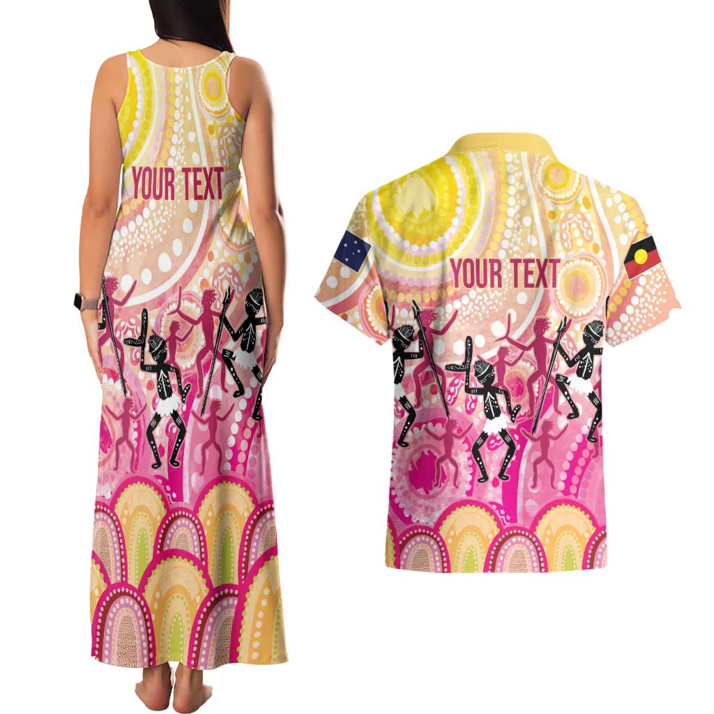 NAIDOC Week 2026 Indigenous Personalized Couples Matching Tank Maxi Dress and Hawaiian Shirt