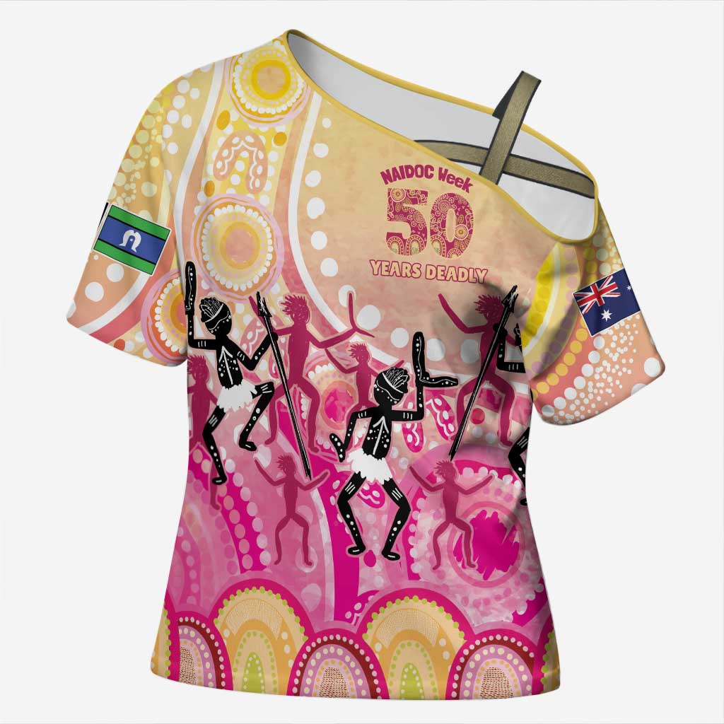 NAIDOC Week 2026 Indigenous Personalized Cross Shoulder Shirt