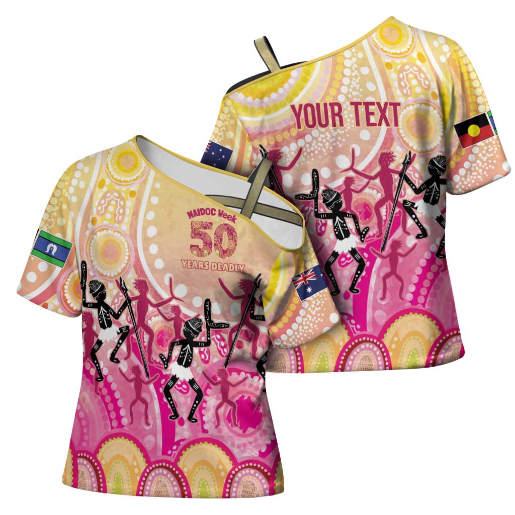 NAIDOC Week 2026 Indigenous Personalized Cross Shoulder Shirt