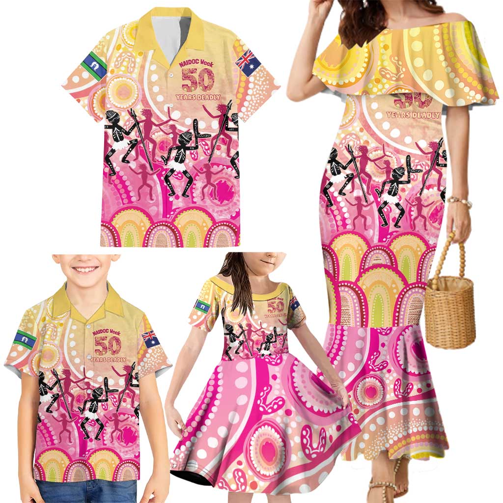 NAIDOC Week 2026 Indigenous Personalized Family Matching Mermaid Dress and Hawaiian Shirt