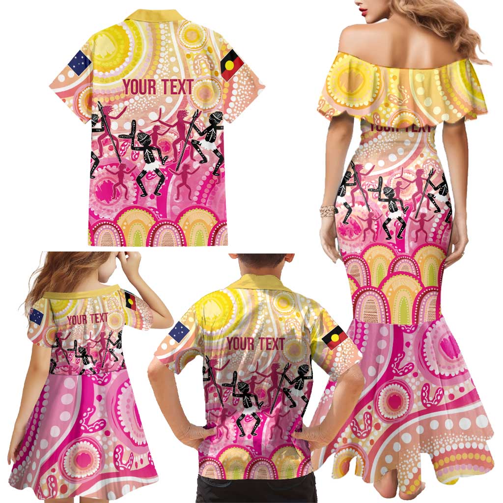 NAIDOC Week 2026 Indigenous Personalized Family Matching Mermaid Dress and Hawaiian Shirt