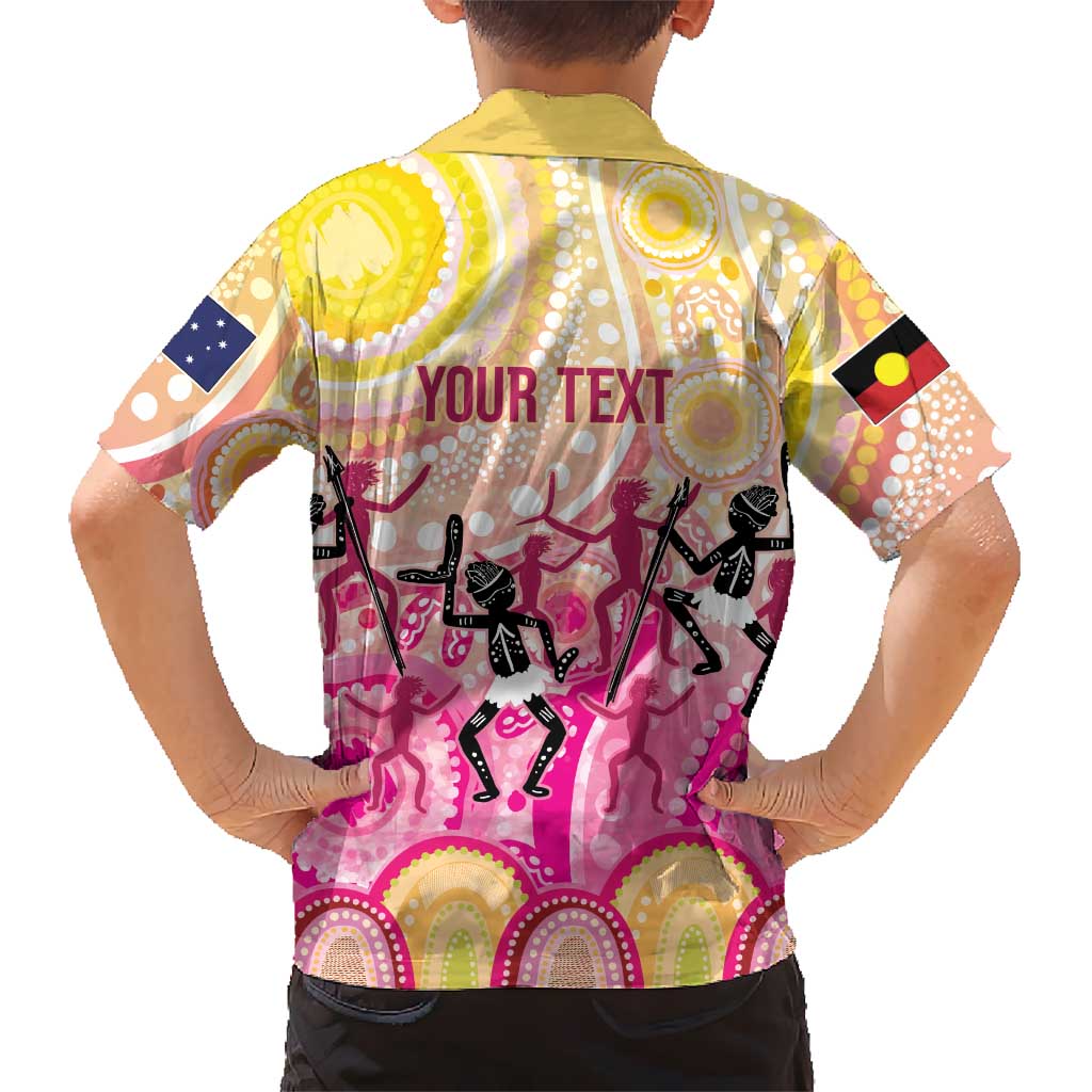 NAIDOC Week 2026 Indigenous Personalized Family Matching Off Shoulder Maxi Dress and Hawaiian Shirt
