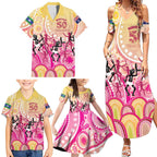 NAIDOC Week 2026 Indigenous Personalized Family Matching Summer Maxi Dress and Hawaiian Shirt
