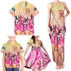 NAIDOC Week 2026 Indigenous Personalized Family Matching Tank Maxi Dress and Hawaiian Shirt