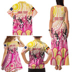 NAIDOC Week 2026 Indigenous Personalized Family Matching Tank Maxi Dress and Hawaiian Shirt