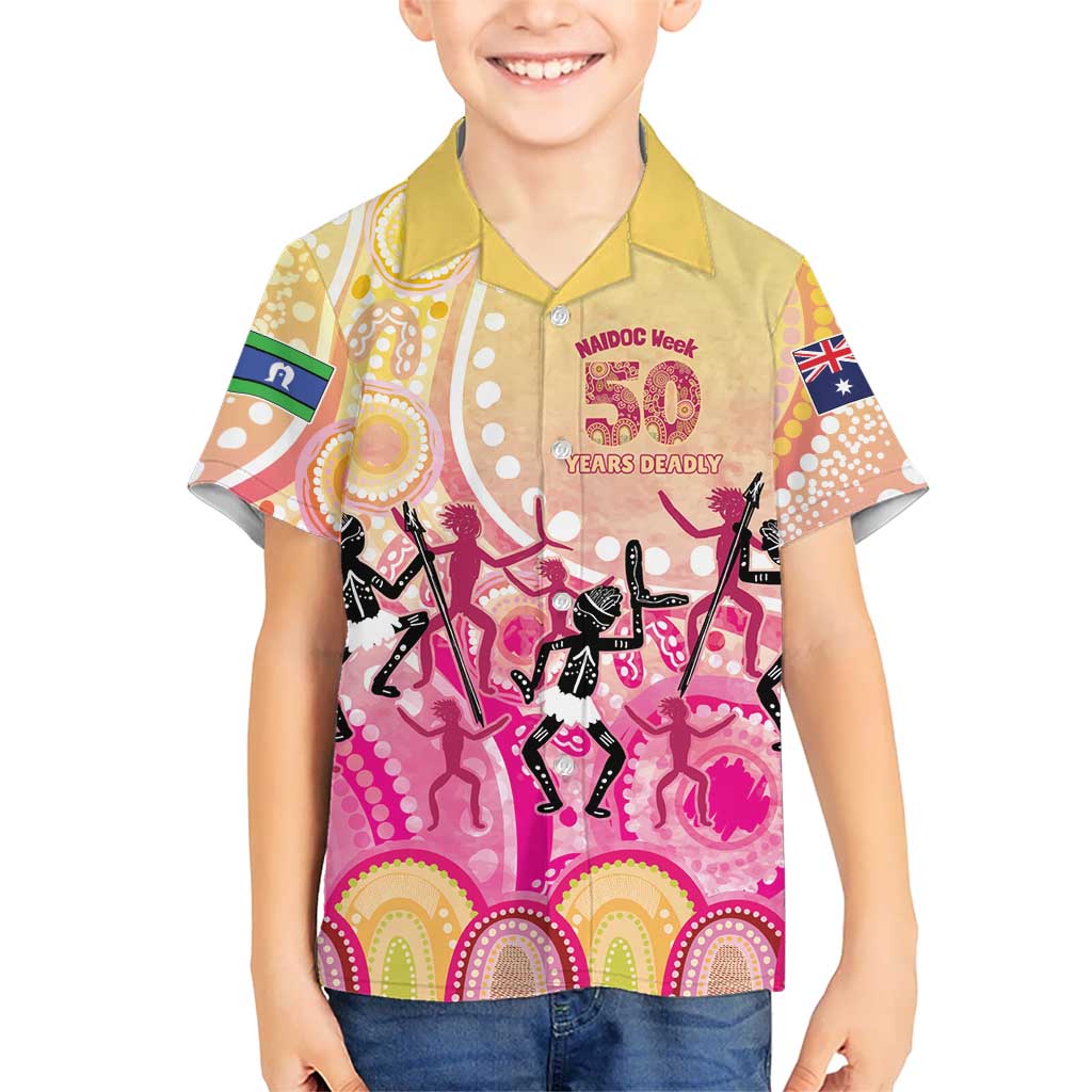NAIDOC Week 2026 Indigenous Personalized Kid Hawaiian Shirt