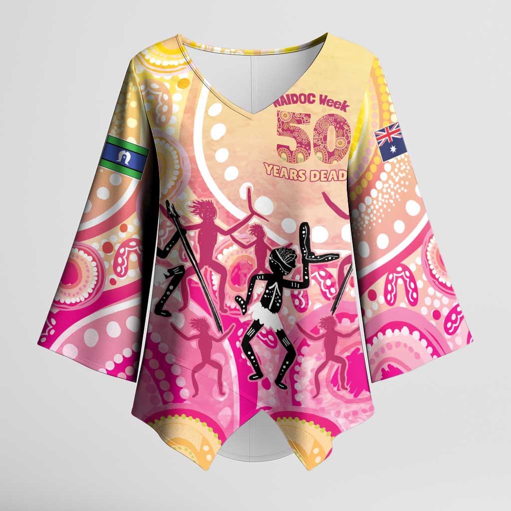 NAIDOC Week 2026 Indigenous Personalized Kimono Sleeve Blouse