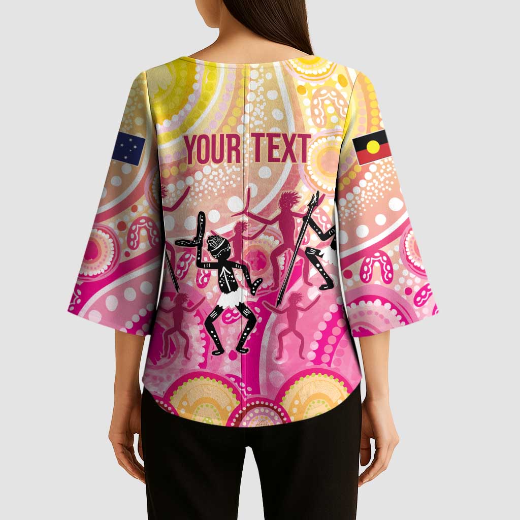 NAIDOC Week 2026 Indigenous Personalized Kimono Sleeve Blouse