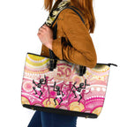 NAIDOC Week 2026 Indigenous Leather Tote Bag