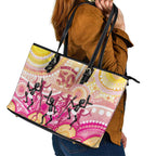 NAIDOC Week 2026 Indigenous Leather Tote Bag