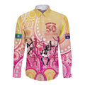 NAIDOC Week 2026 Indigenous Personalized Long Sleeve Button Shirt