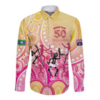 NAIDOC Week 2026 Indigenous Personalized Long Sleeve Button Shirt
