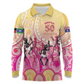 NAIDOC Week 2026 Indigenous Personalized Long Sleeve Polo Shirt