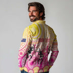 NAIDOC Week 2026 Indigenous Personalized Long Sleeve Polo Shirt