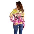 NAIDOC Week 2026 Indigenous Personalized Off Shoulder Sweater