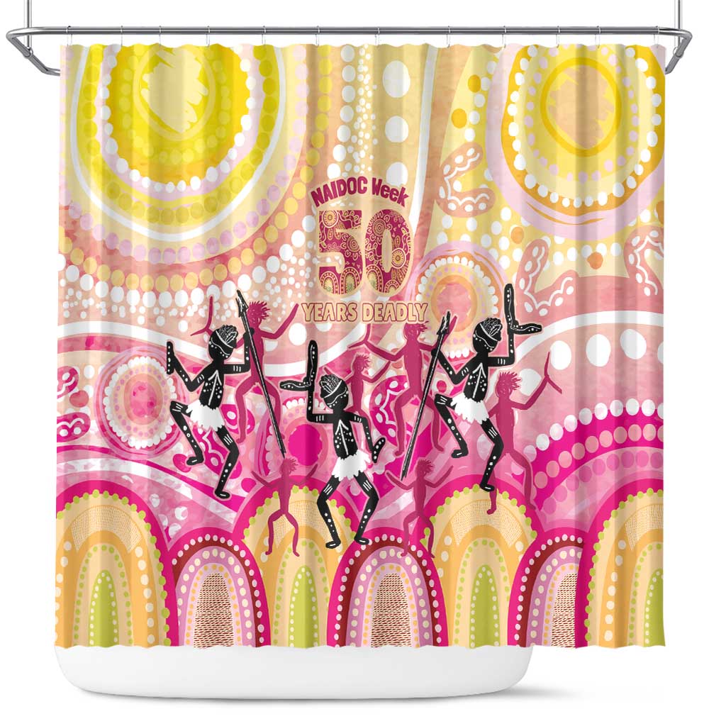 NAIDOC Week 2026 Indigenous Shower Curtain