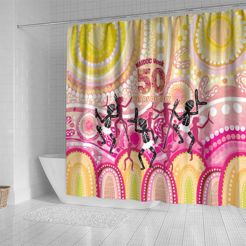 NAIDOC Week 2026 Indigenous Shower Curtain