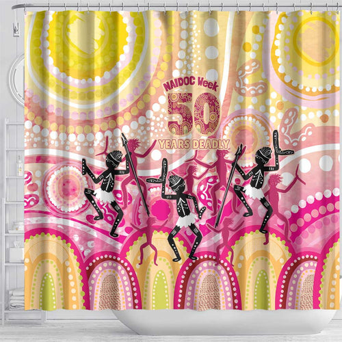 NAIDOC Week 2026 Indigenous Shower Curtain