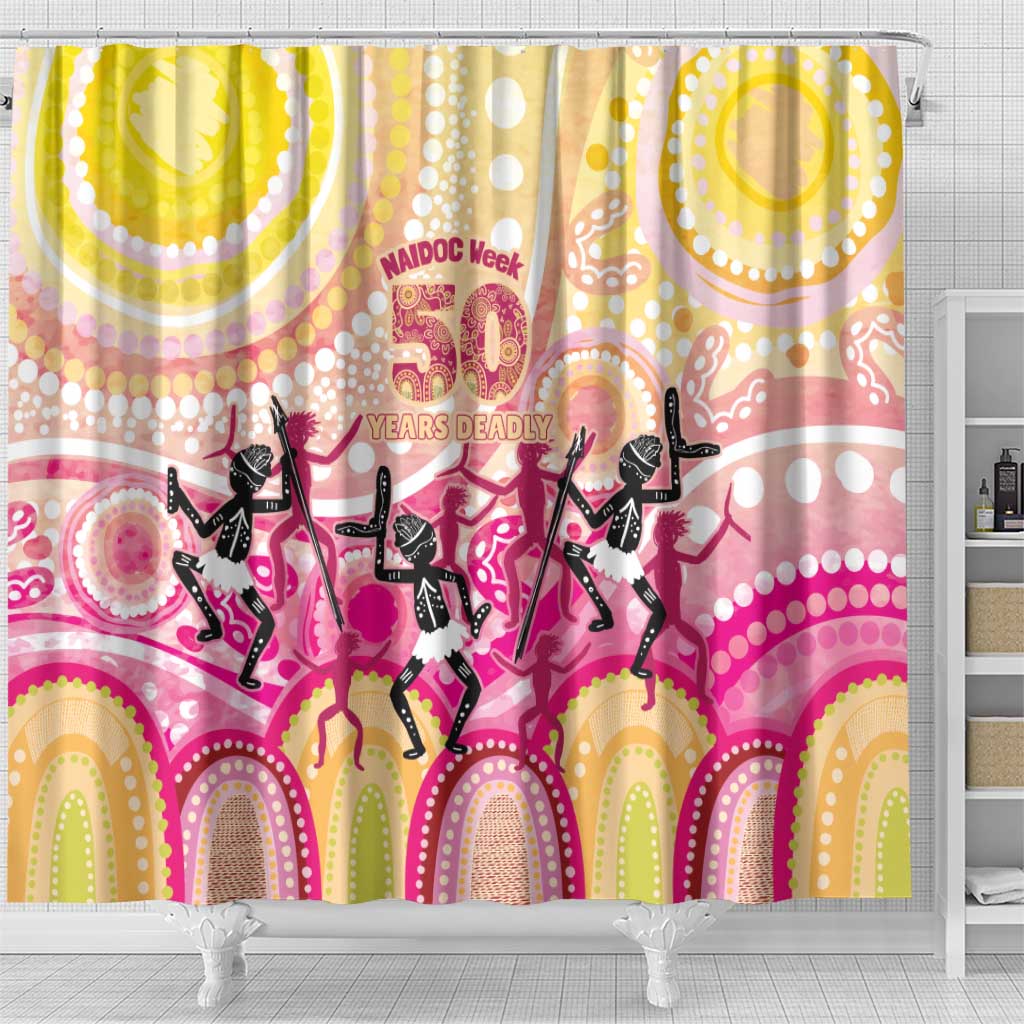 NAIDOC Week 2026 Indigenous Shower Curtain
